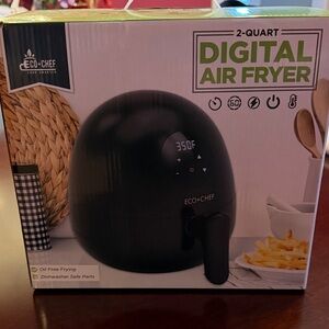 Black Digital Air Fryer